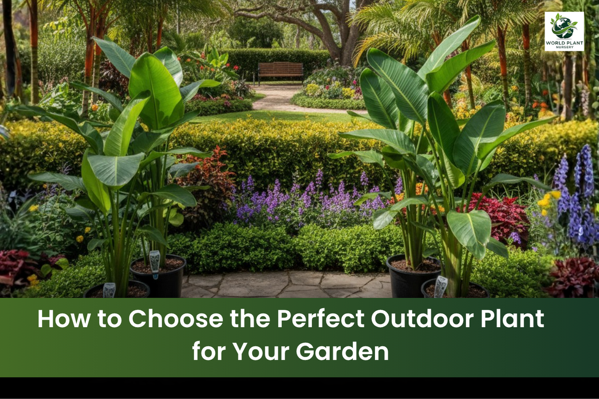 Best Tips to Choose the Right Outdoor Plants for Your Garden – World ...