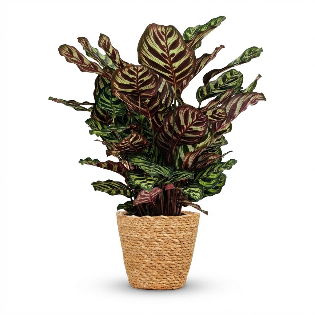 Peacock Plant - Calathea Makoyana - Pot 19cm - Height 70cm