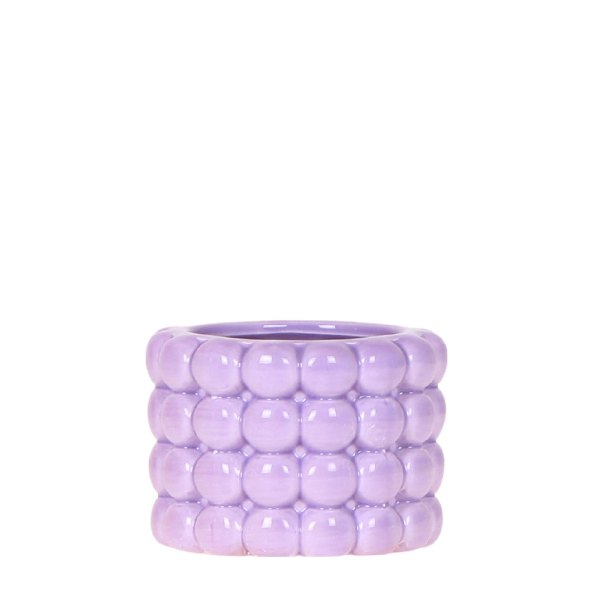 Poppy Decorative Pot - Purple - Ø6cm