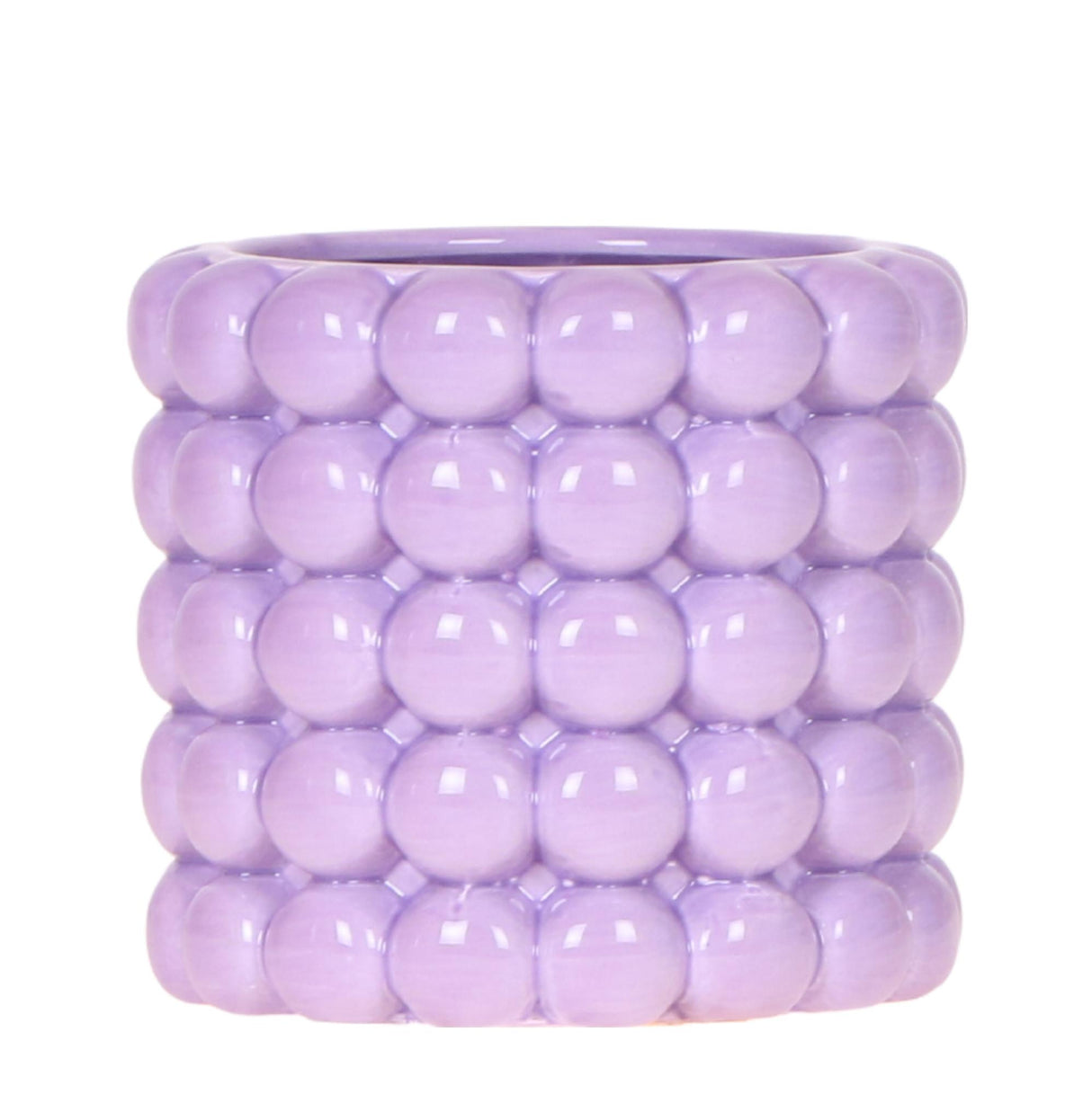 Poppy Decorative Pot - Purple - Ø9cm