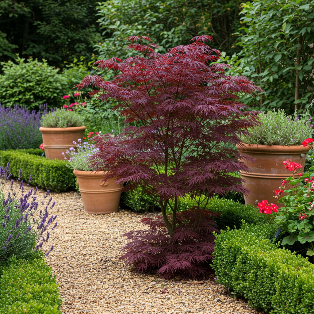 Acer palmatum Bloodgood x2