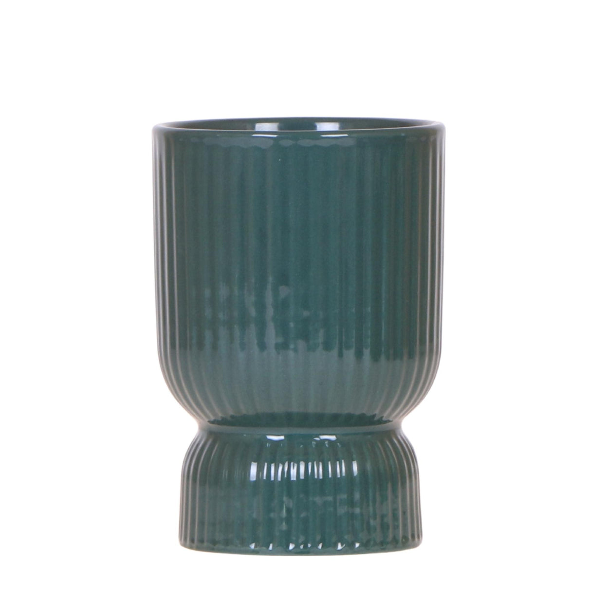 Diabolo Decorative Green Pot