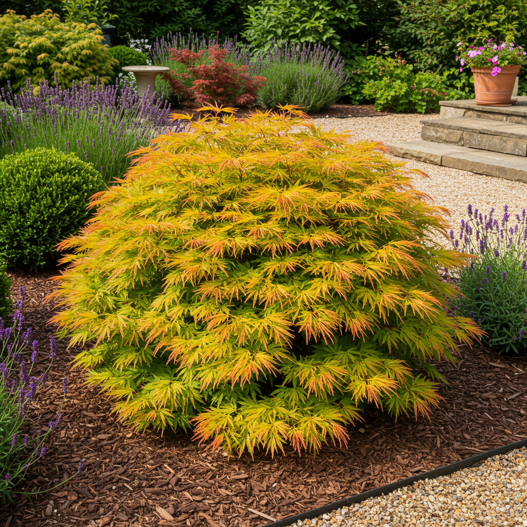 Acer palmatum Summergold x2