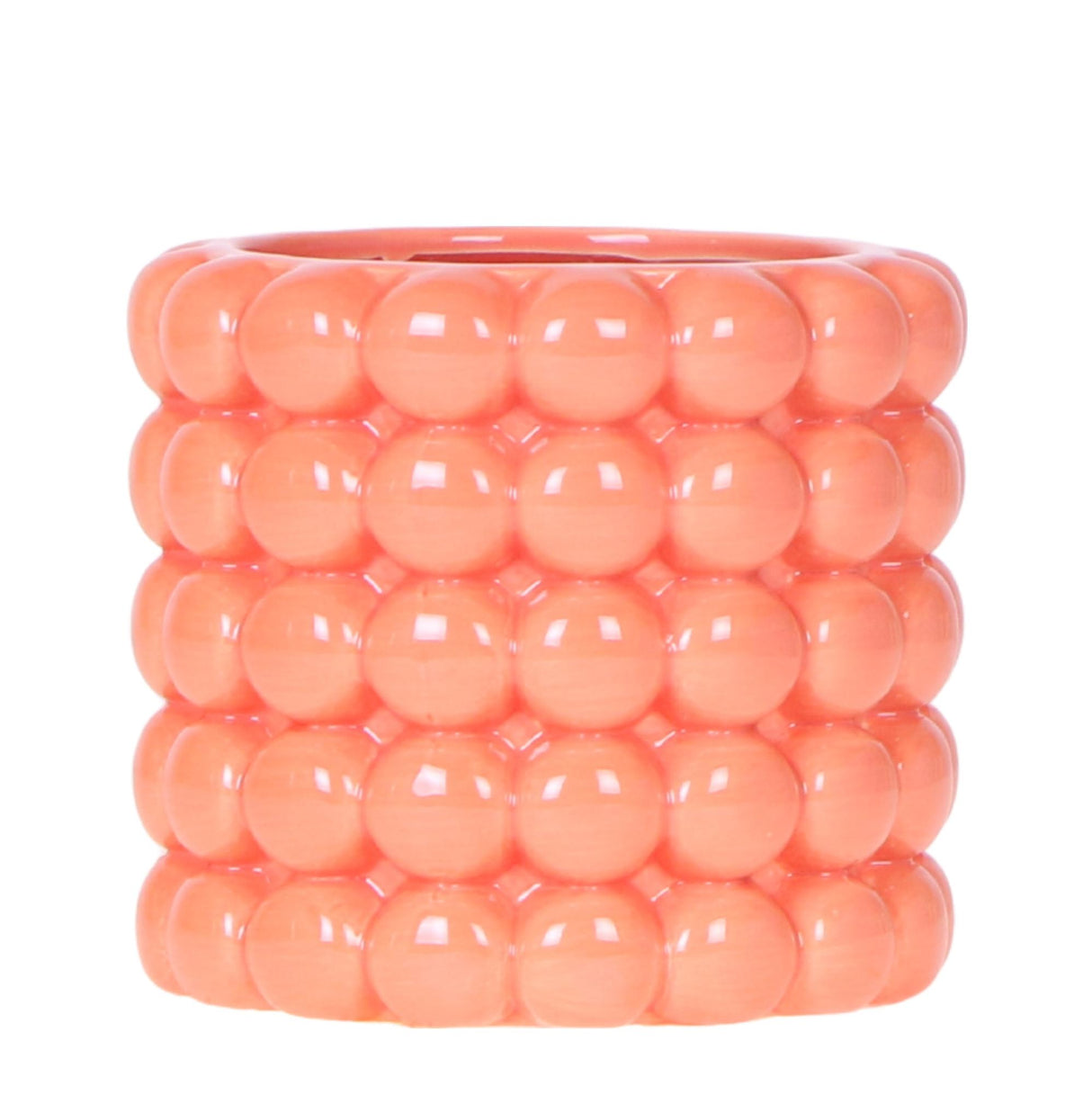 Poppy Decorative Pot - Orange - Ø9cm