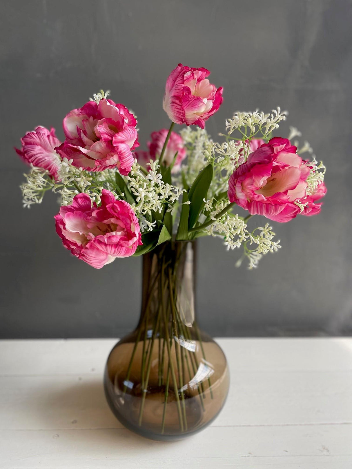 Kunstbloemen - Boeket L - Romantic Glam
