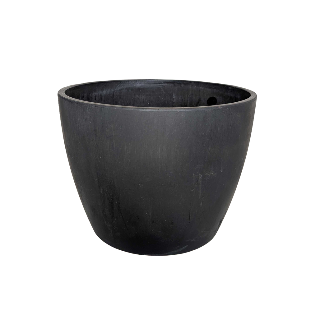 Black and TerraCotta Eco Pots