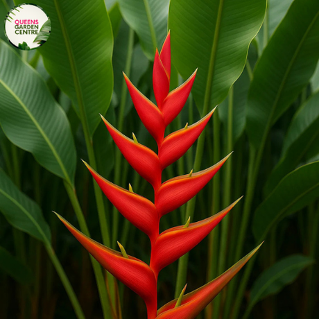 Heliconia Bihai x Caribaea CV.Richmond Red