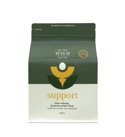 Støtter langsomt frigivende pellets