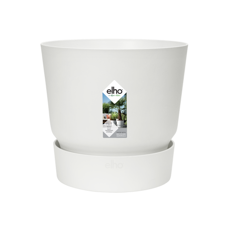 Pot elho Greenville Round white - D30 x H28