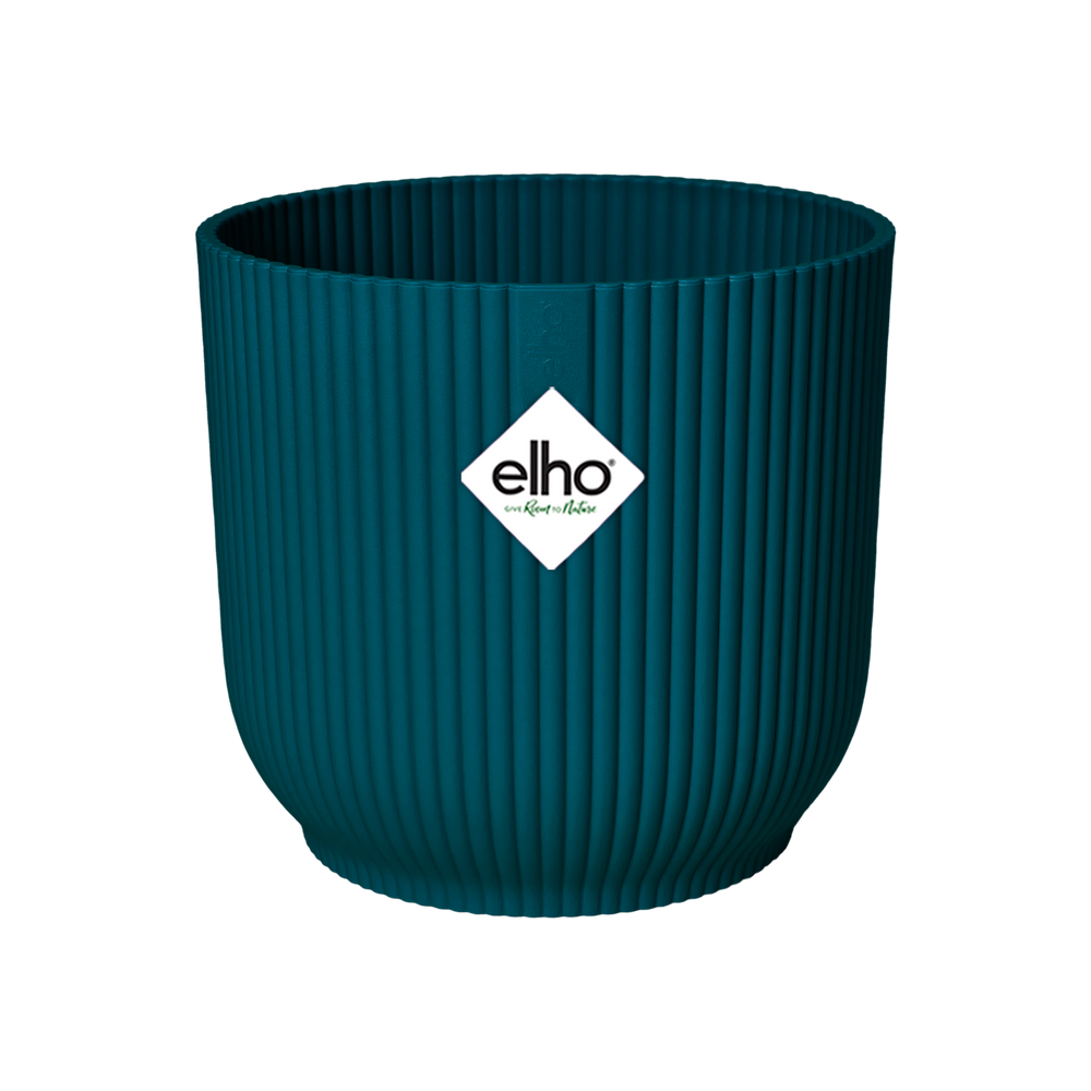 Pot elho Vibes Fold Round blue - including wheels - D35 x H33