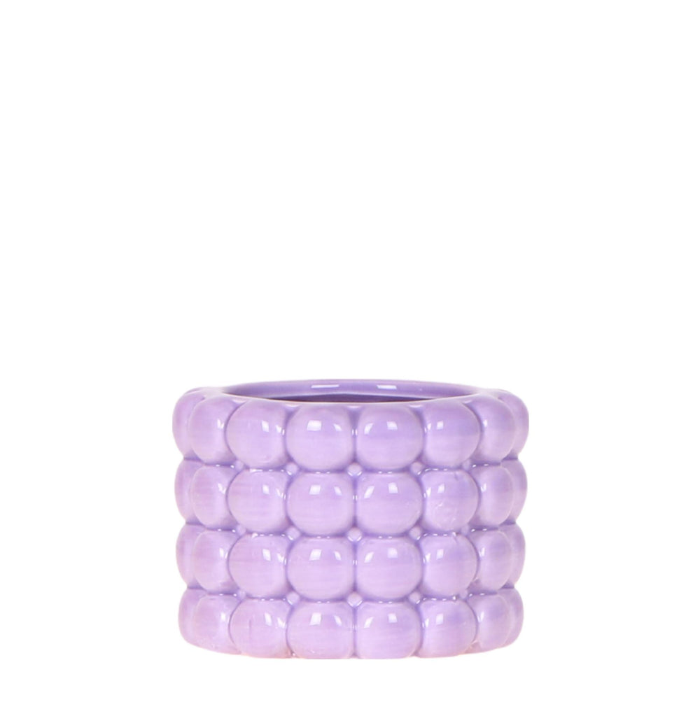 Poppy Decorative Pot - Purple - Ø6cm