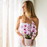 Kolibri Home | Poppy Decorative Pot - Pink - Ø9cm