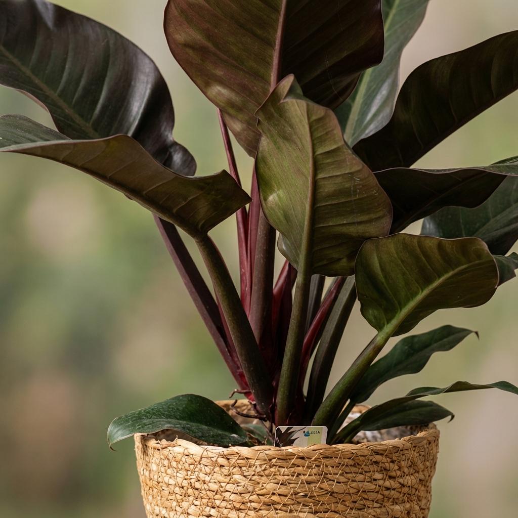 Philodendron - Philodendron Imperial Red - Topf 19cm - Höhe 60cm
