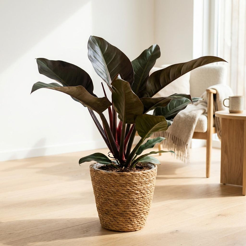 Philodendron - Philodendron Imperial Red - Topf 19cm - Höhe 60cm