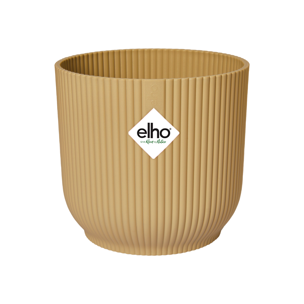Pot elho Vibes Fold Round yellow - D14 x H13