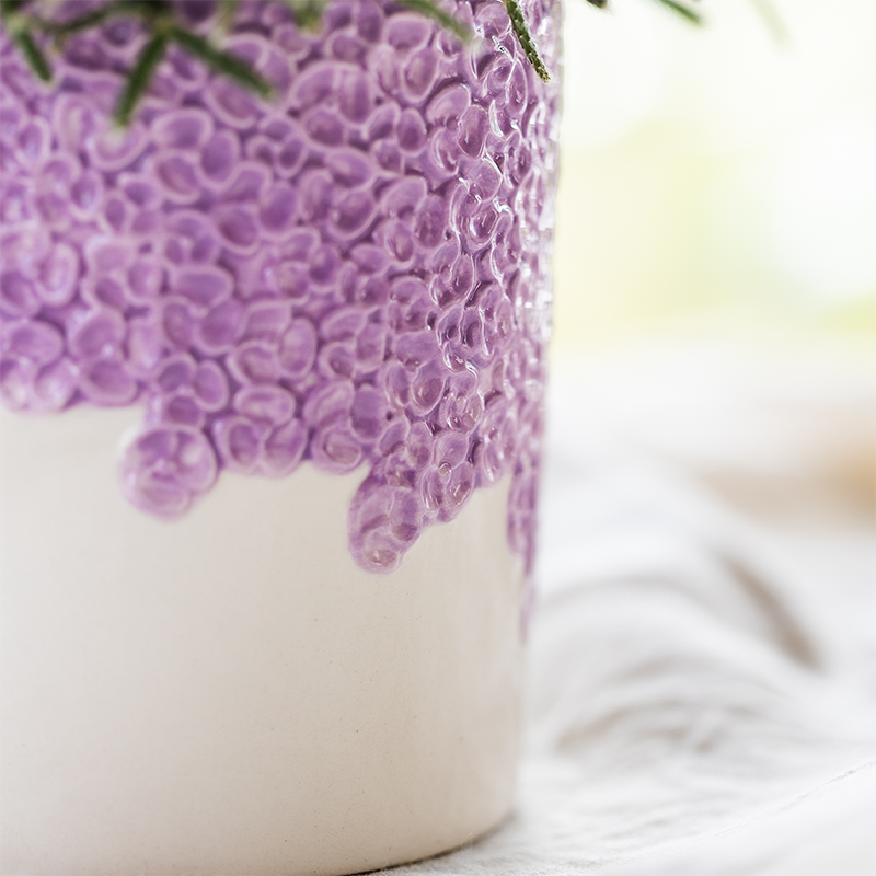 Kolibri Home | Bloom sierpot - Lila - Ø9cm