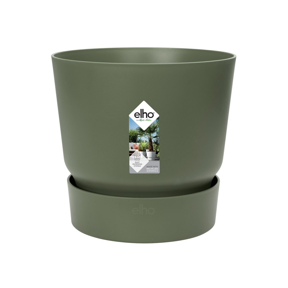 Pot elho Greenville Round green - D24 x H23