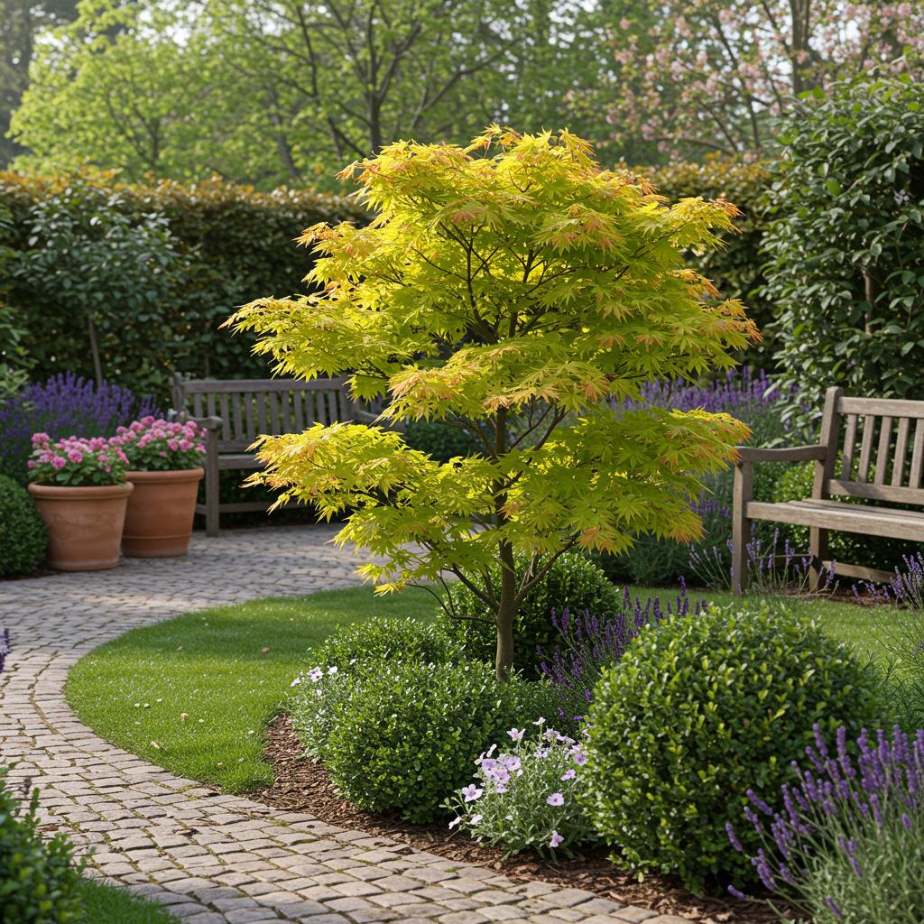 Acer palmatum Jordan x2
