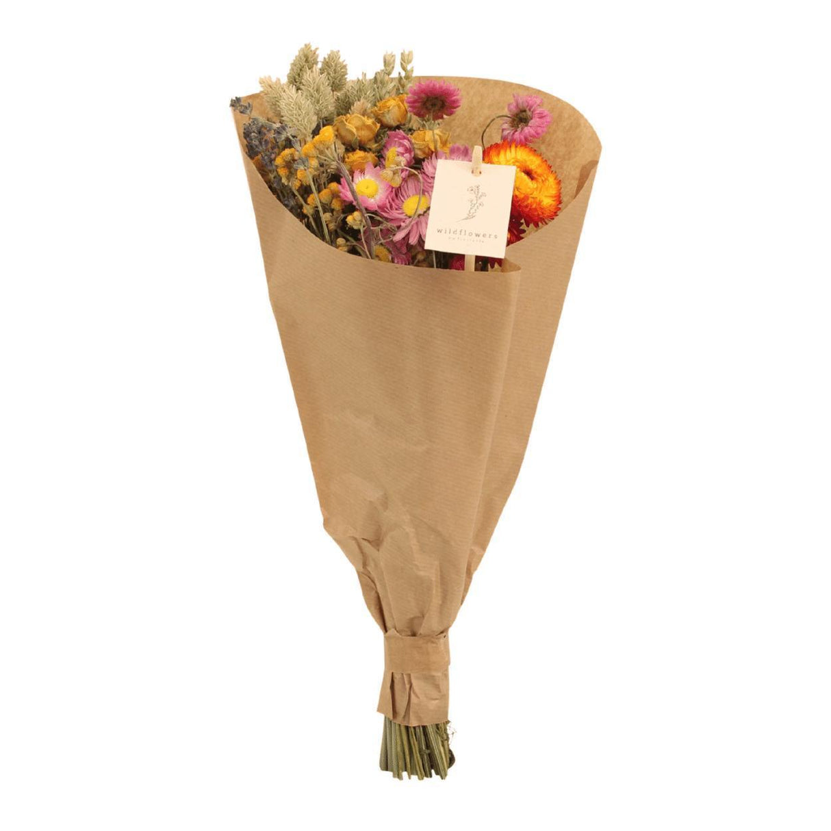 Field Bouquet Multi - Droogboeket - 35cm - Ø15 - 12x